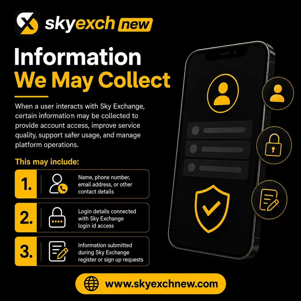 Information We May Collect