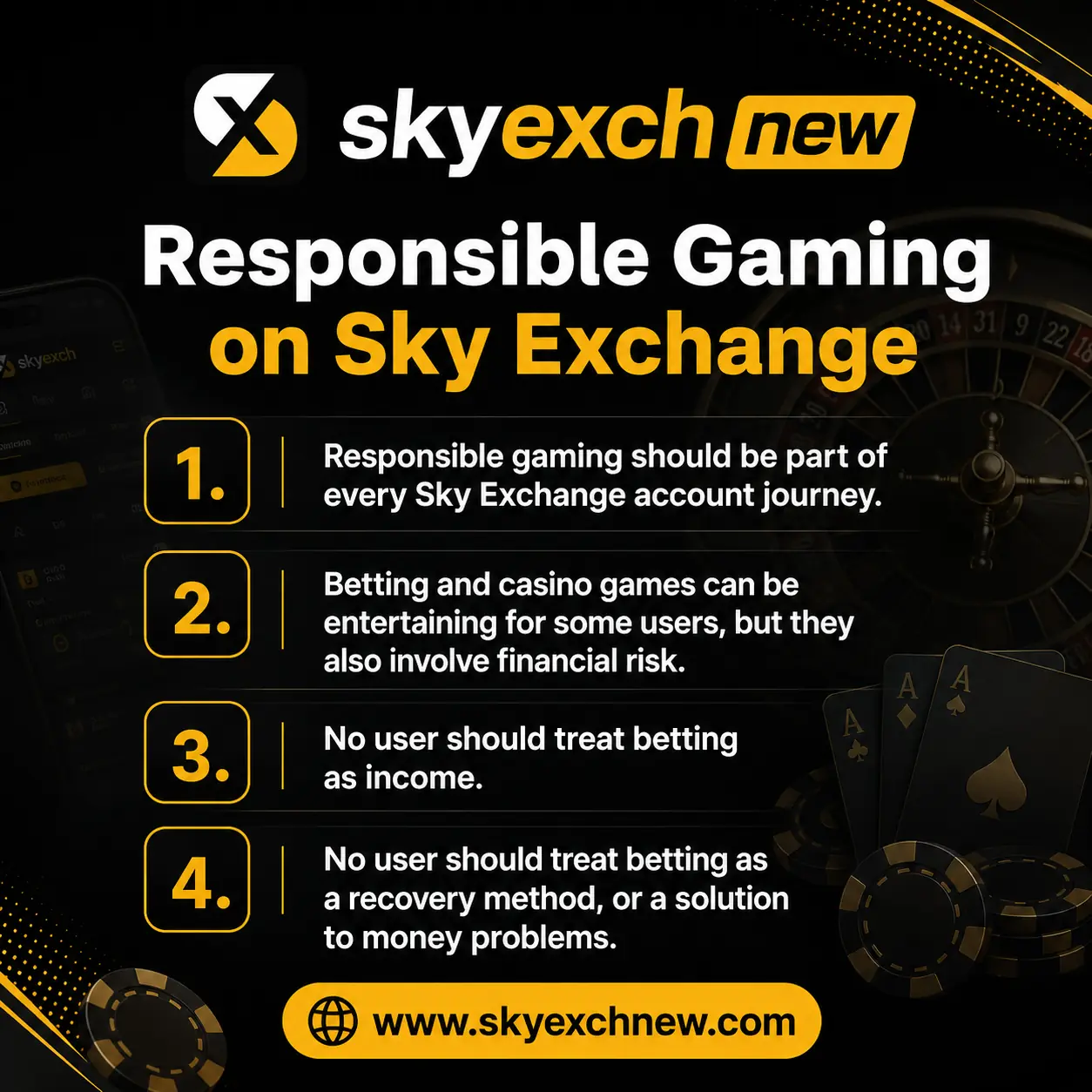 Responsible Gaming on Sky Exchange