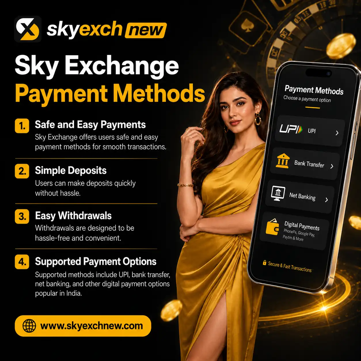 Sky Exchange Payment Methods